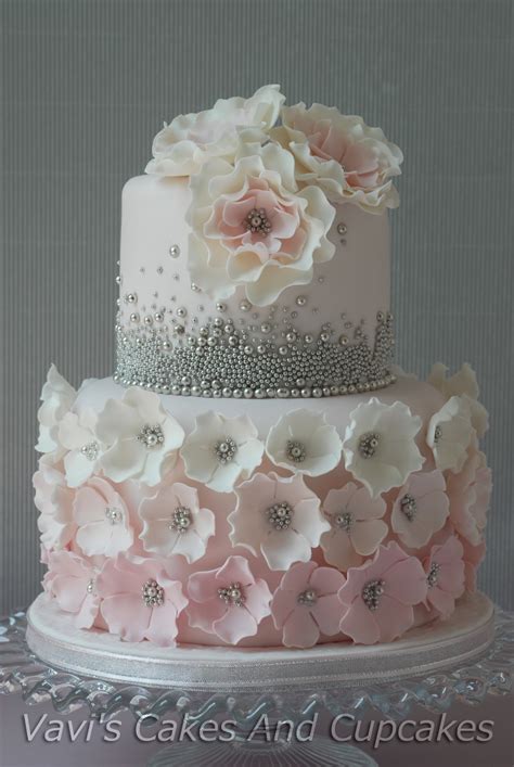 This 2 tier cake features a rose gold bottom tier and large rose gold age numbers. My 50Th Birthday Cake :) - CakeCentral.com