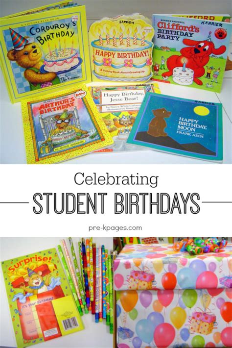 Celebrating Student Birthdays In Preschool Pre K And Kindergarten