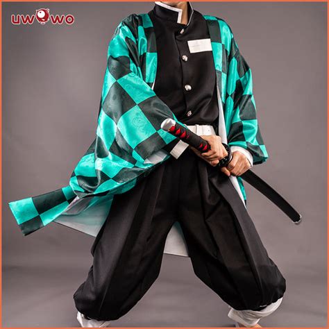Tanjiro Halloween Costume With Sword