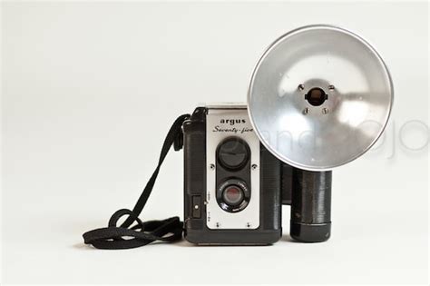 Argus Seventy Five Camera With Flash Bulb Attachment