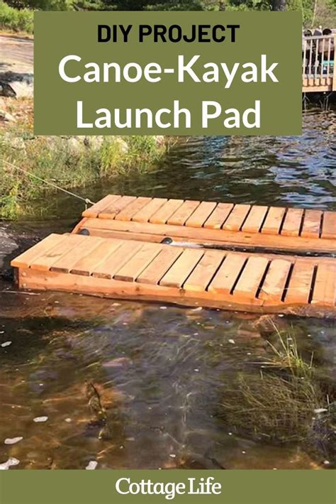 This Diy Kayak And Canoe Launch Pad Will Change The Way You Start Your