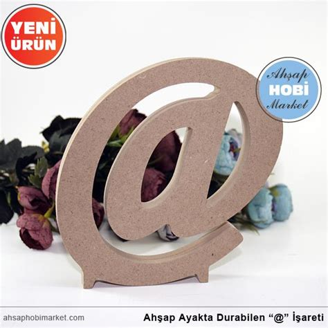 Ahşap Ayakta Durabilen Harfi 15cm Hr36 Ahşap Hobi Market