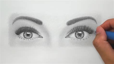 How To Draw Cartoon Eyes Step By Step Step Draw Eye Female Eyes
