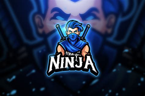 Ninja Mascot And Esport Logo Ninja Logo Game Logo Design Game Logo