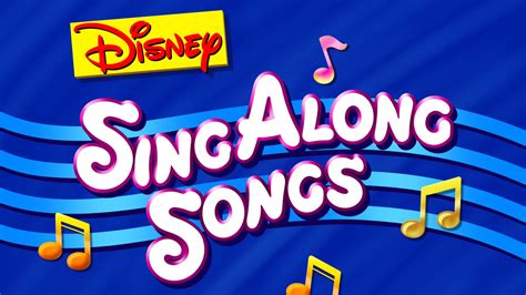 Disneys Sing Along Songs