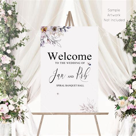 Poster Mockup Wedding Sign Mockup Easel Sign Mockup Welcome Etsy Canada