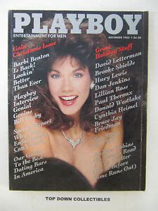 Playboy Magazine December Carol Ficatier From France Potm Ebay