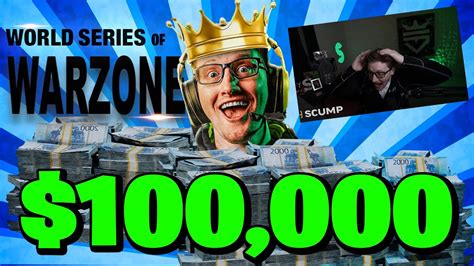 Scump Wins 100k Twitch Rivals World Series Of Warzone In Most Insane