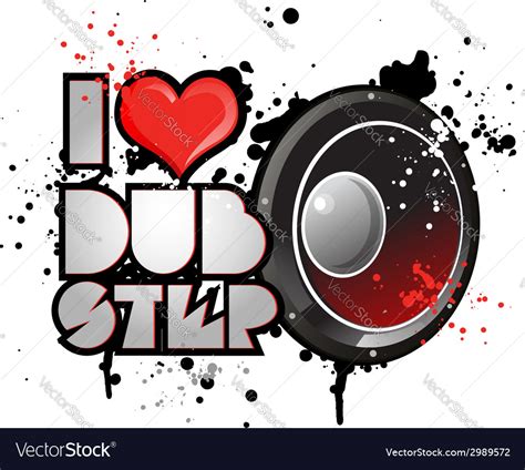 Dubstep Background Royalty Free Vector Image Vectorstock