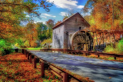 Autumn At Bush Mill Photograph By Shelia Hunt