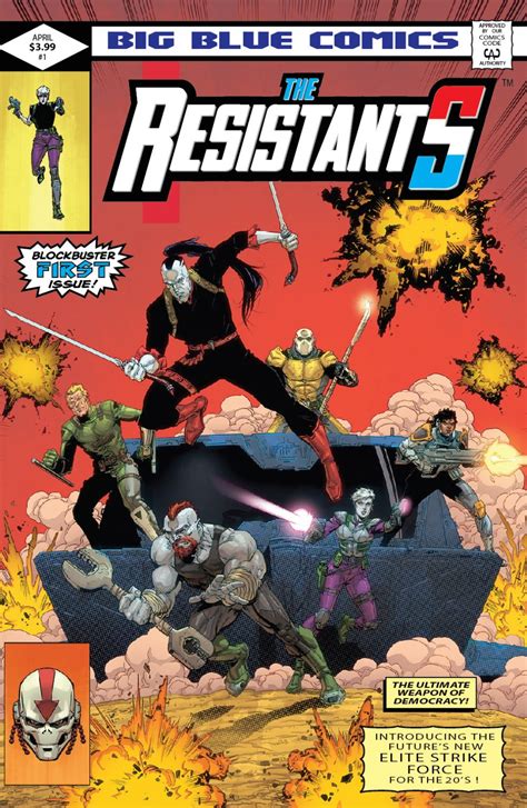 - THE RESISTANTS #1 - Exclusive Comic-Con 2020 Homage Variant Cover ...