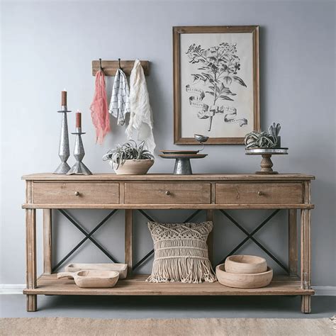 Decorating Ideas For A Console Table Thegouchereye
