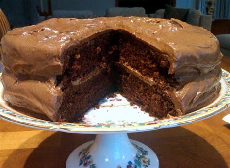 A Cake Bakes In Brooklyn Mom S Devils Food Cake With Chocolate Mocha Icing