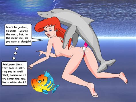 Rule 34 Anal Anus Ariel Ass Barefoot Breasts Bubbles Cum In Ass Disney Dolphin Feet Flounder