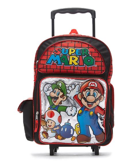 Super Mario Bros Super Mario Brothers Roller Backpack Roller