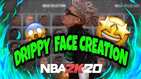 Best Drippy Face Creation In August Nba 2k20 🤩 Youtube