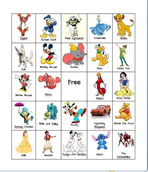 Collection Of Nombres De Personajes De Mickey Alfabeto De Personajes