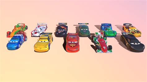 Cars 2 World Grand Prix Racers Download Free 3d Model By Gt1racer7