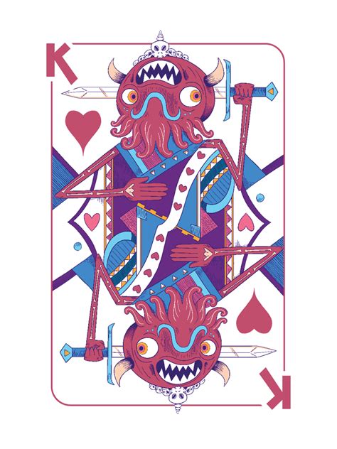 Nathan Love Playing Cards On Behance