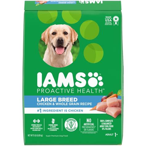 Iams Proactive Health Adult Large Breed Dry Dog Food 15 Lb Bag