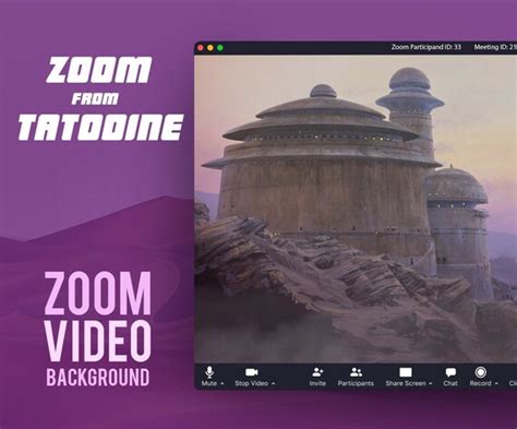 Tatooine Zoom Animated Background Etsy