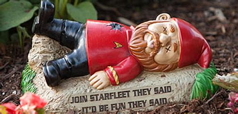 Thinkgeek Releases Hilarious Star Trek Garden Gnomes Think Geek