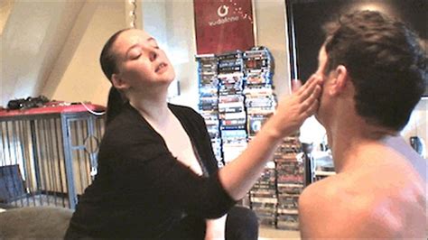 Face Slapping The Slut Governess Ely With Slave Fag7 Hd Mp4 Clip Extreme Femdom Store