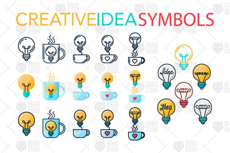 Creative Idea Symbols