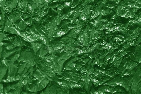 Metal Foil Texture In Green Color Stock Image Image Of Metal Pattern