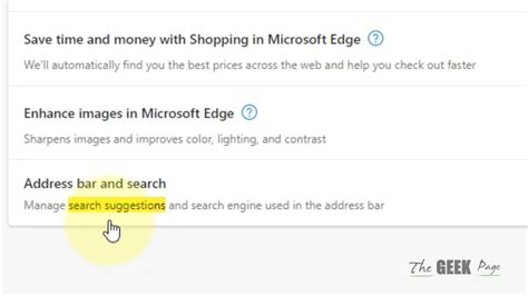 How To Turn Off Search Suggestions In Microsoft Edge Youtube