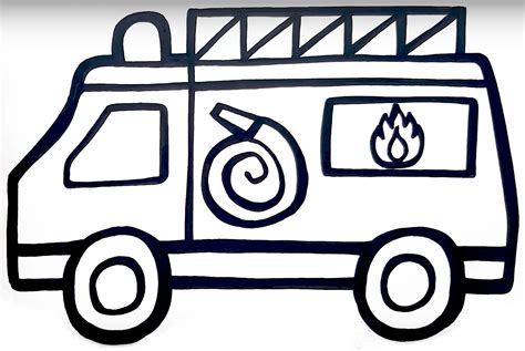 glitter toy fire truck coloring play  coloring game