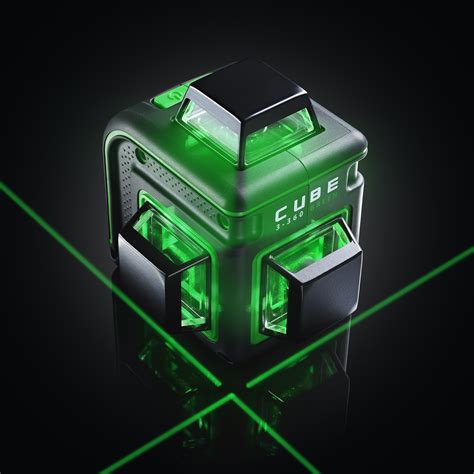 Line Laser Ada Cube 3 360 Green Basic Edition Ada Instruments