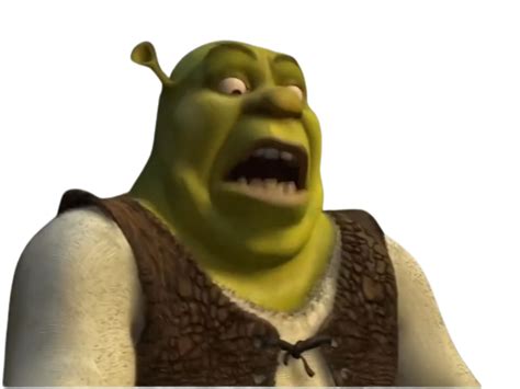 Shrek Scream Png By Paddymcclellan On Deviantart