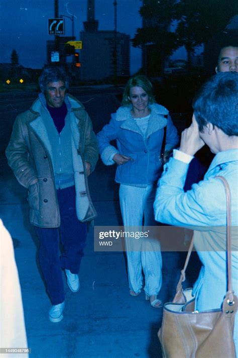 Burt Bacharach And Angie Dickinson Attend A Rehearsal For The 46th