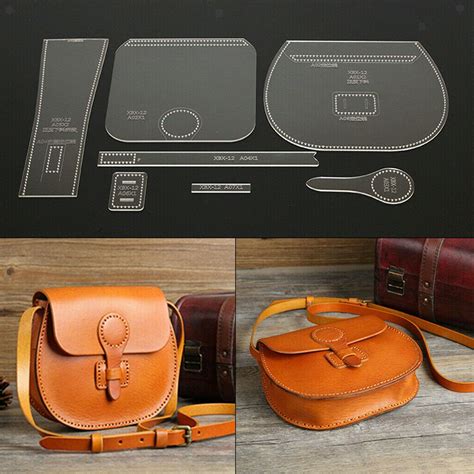 Leather Pattern Diy Leather Craft Patterns Diy Leather Bag Leather