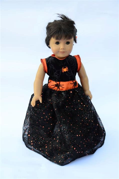 American Girl Doll Halloween Dress Etsy American Girl Clothes Doll