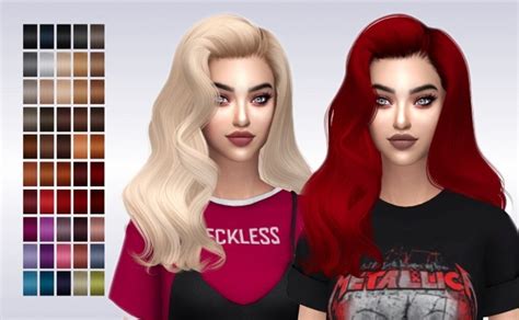 Anto Omen Hair Retexture At Frost Sims 4 Sims 4 Updates