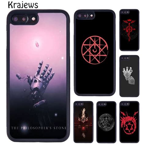 Krajews Anime Fullmetal Alchemist Coque Phone Case Cover For Iphone 14