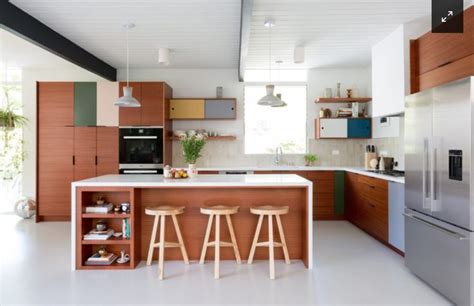 Pacific Palisades Color Block Kitchen - Remodelista | Modern kitchen