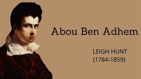 Abou Ben Adhem Leigh Hunt Best Loved Poems Poems On Deep Faith