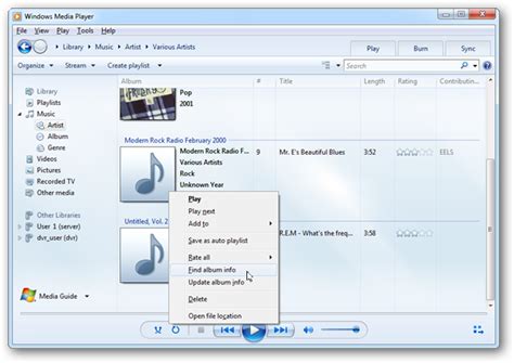 Windows Media Player How To Add Album Art A B C Learn