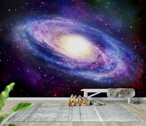 Wallpaper Galaxy Wall Mural Abstract Space Happywall