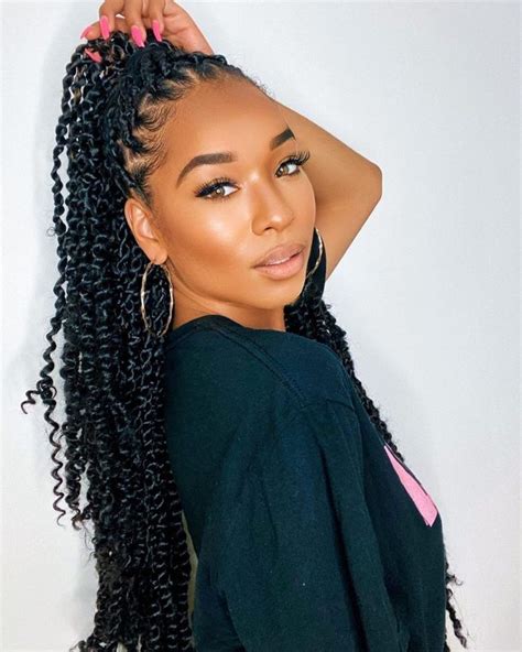 42 Passion Twists Spring Twist And Braided Hairstyles Hello