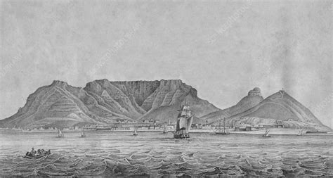 Cape Town Cape Of Good Hope C1830 Stock Image C0408972 Science