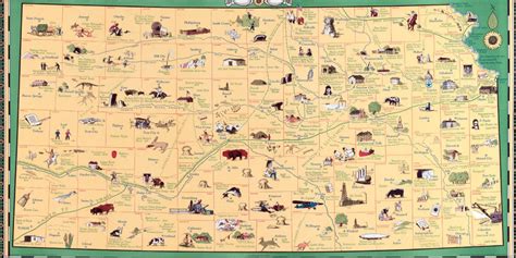 1880 Kansas Map