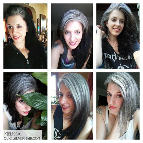 18 Gorgeous Transitions To Gray Hair Photos Videos And Stories Gray