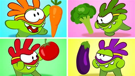 Colorful Superheroes For Kids Eating Healthy With Om Nom More