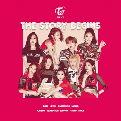 Twice Like Ooh Ahh The Story Begins Album Cover By Lealbum On
