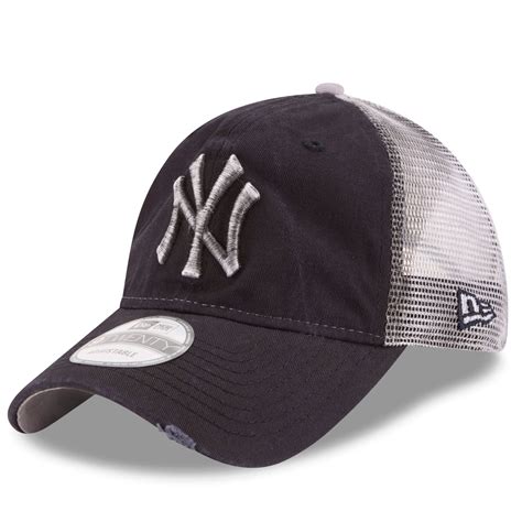 New York Yankees New Era Team Rustic Trucker 9twenty Adjustable Hat