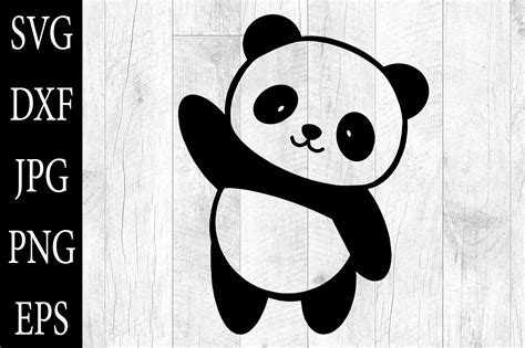 Cute Panda Svg Panda Illustrations Graphic By Aleksa Popovic · Creative